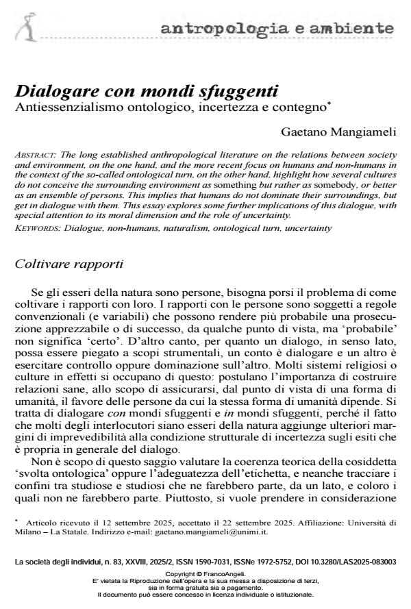 Anteprima articolo