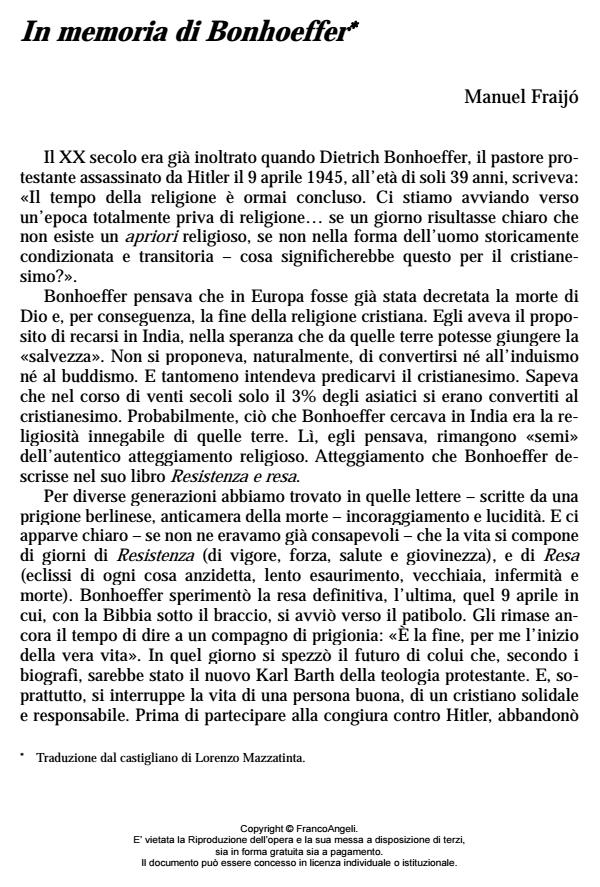 Anteprima articolo