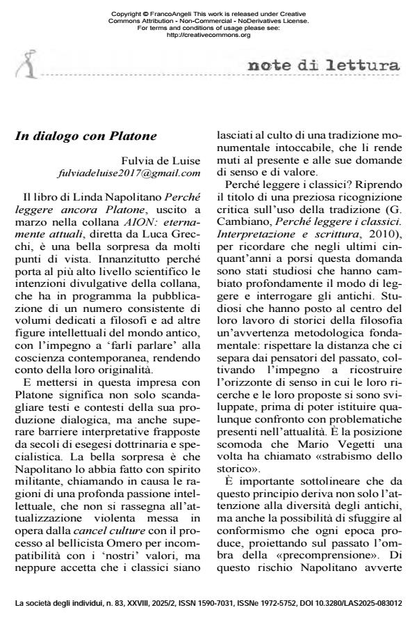 Anteprima articolo