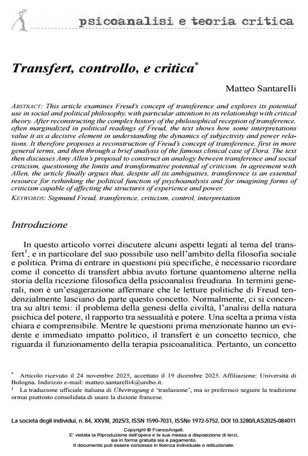 Anteprima articolo