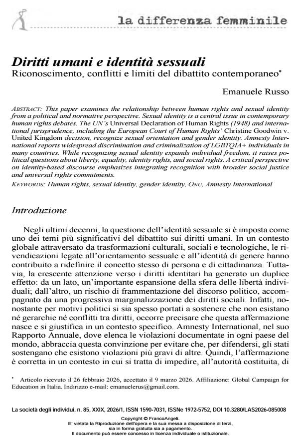 Anteprima articolo