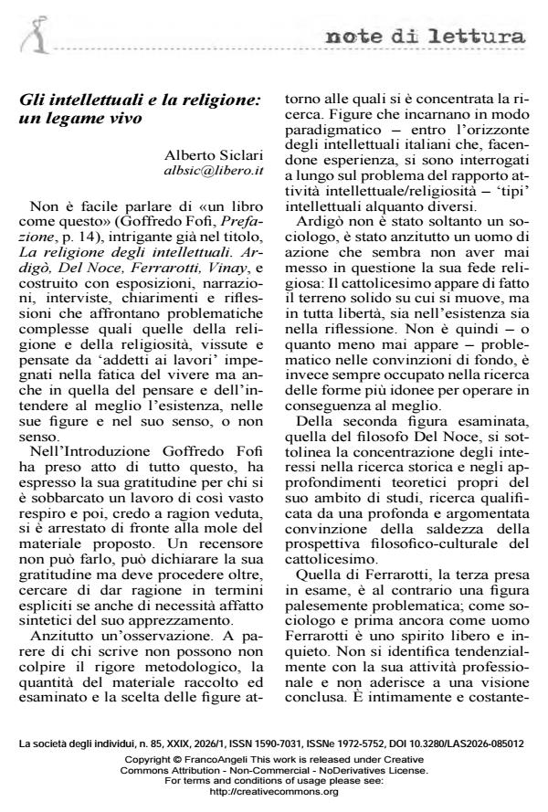 Anteprima articolo