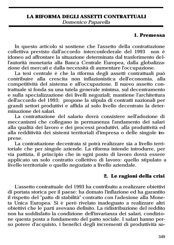 Anteprima articolo