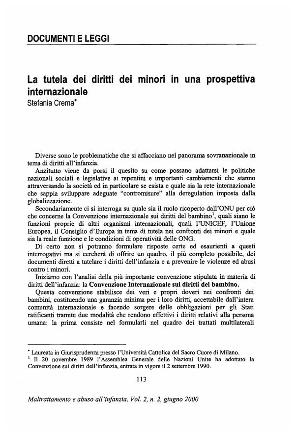 Anteprima articolo