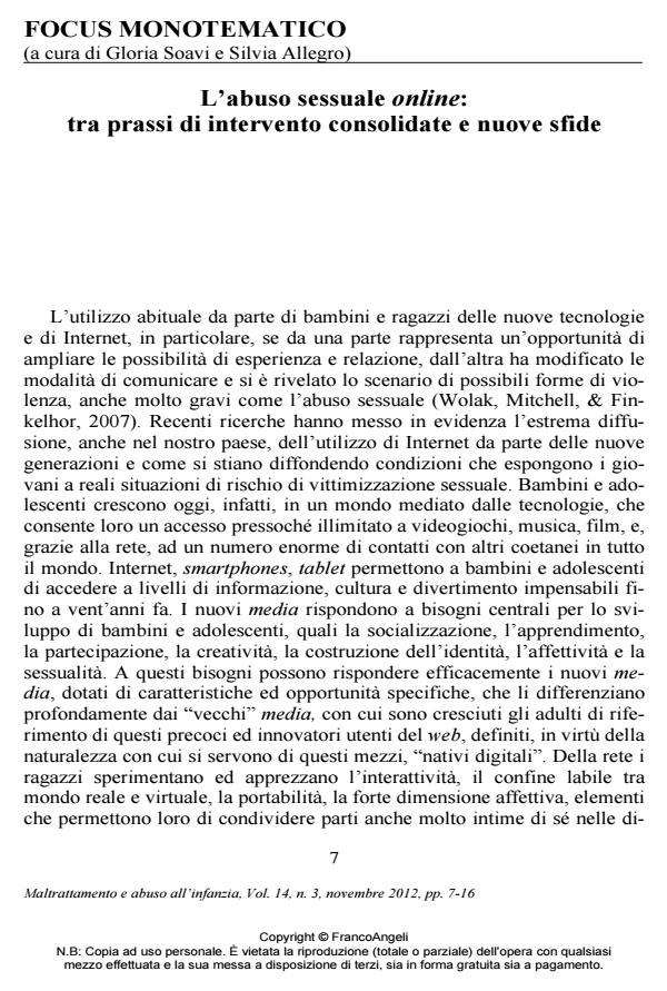 Anteprima articolo