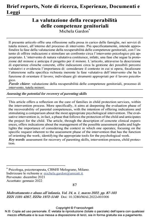 Anteprima articolo