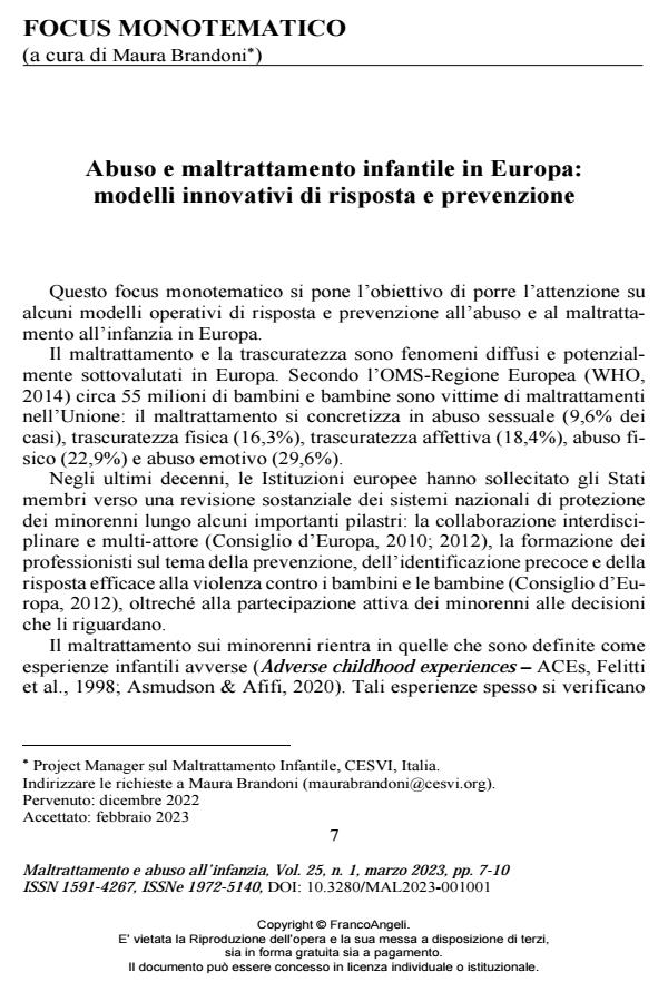 Anteprima articolo