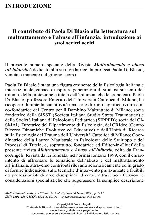 Anteprima articolo