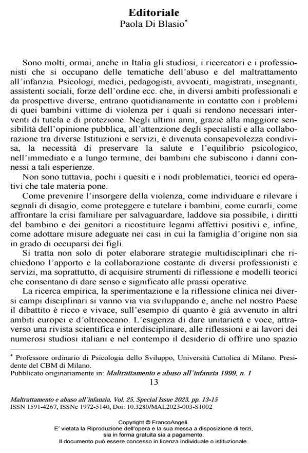 Anteprima articolo