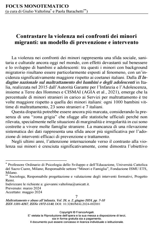 Anteprima articolo