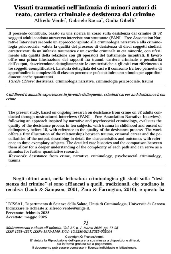 Anteprima articolo