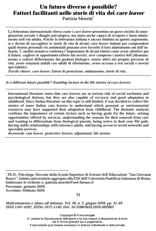 Anteprima articolo
