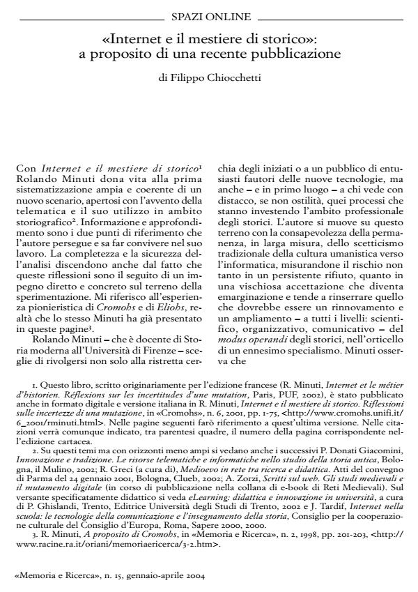 Anteprima articolo