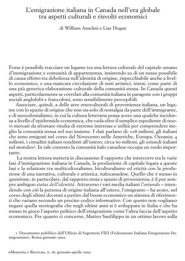 Anteprima articolo