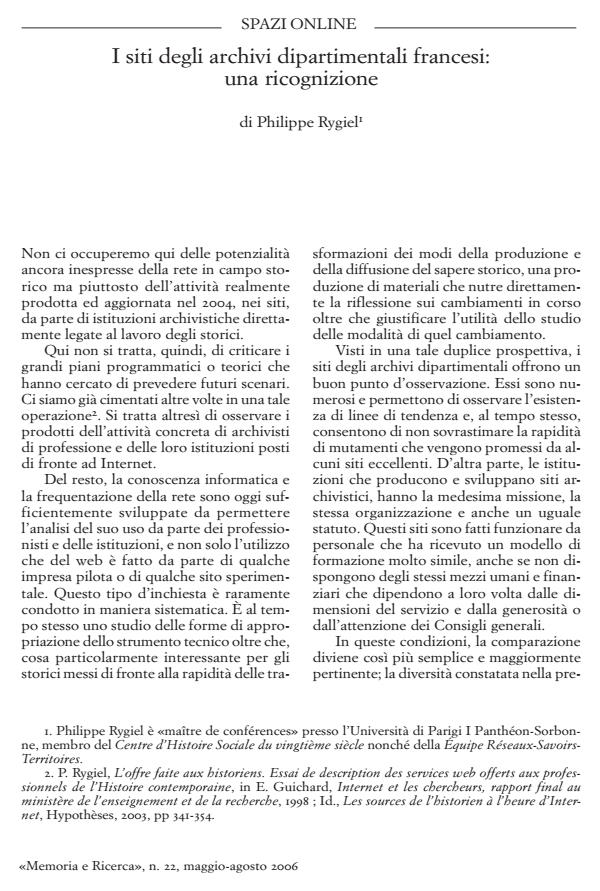 Anteprima articolo