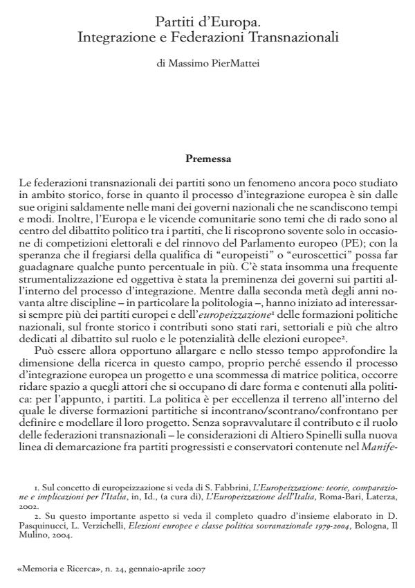 Anteprima articolo