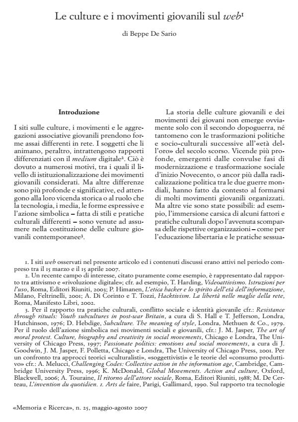 Anteprima articolo