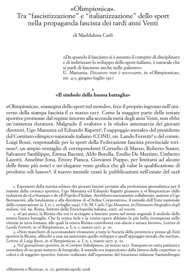 Anteprima articolo