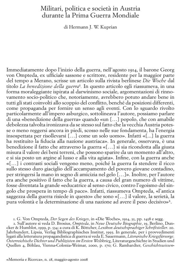 Anteprima articolo