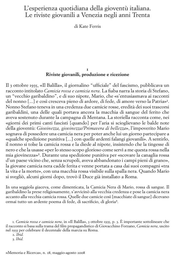 Anteprima articolo