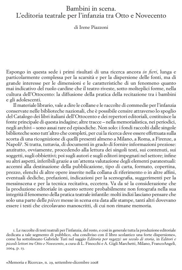 Anteprima articolo