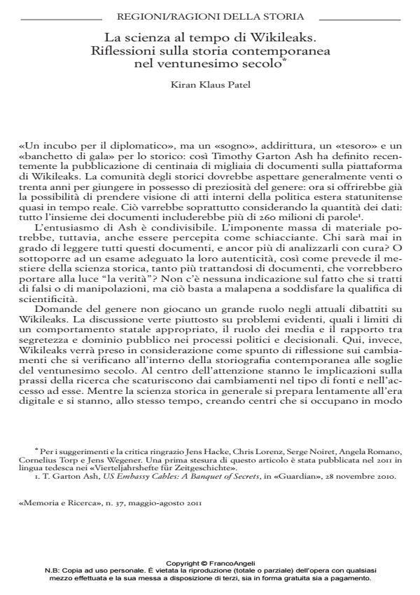 Anteprima articolo