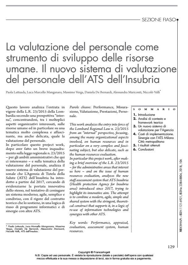 Anteprima articolo