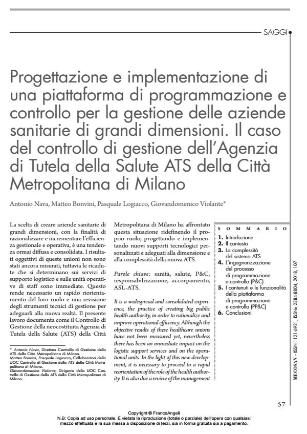 Anteprima articolo