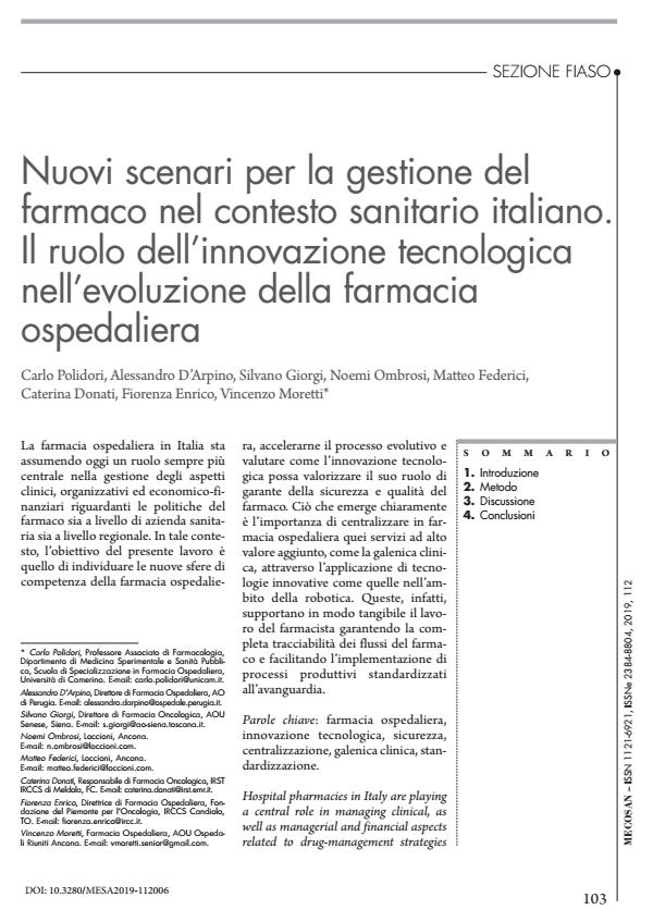 Anteprima articolo