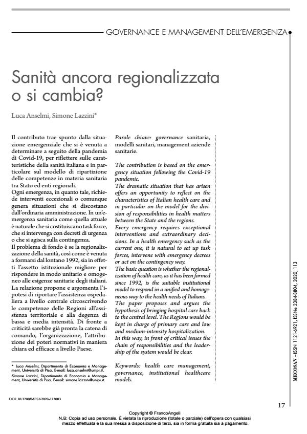 Anteprima articolo