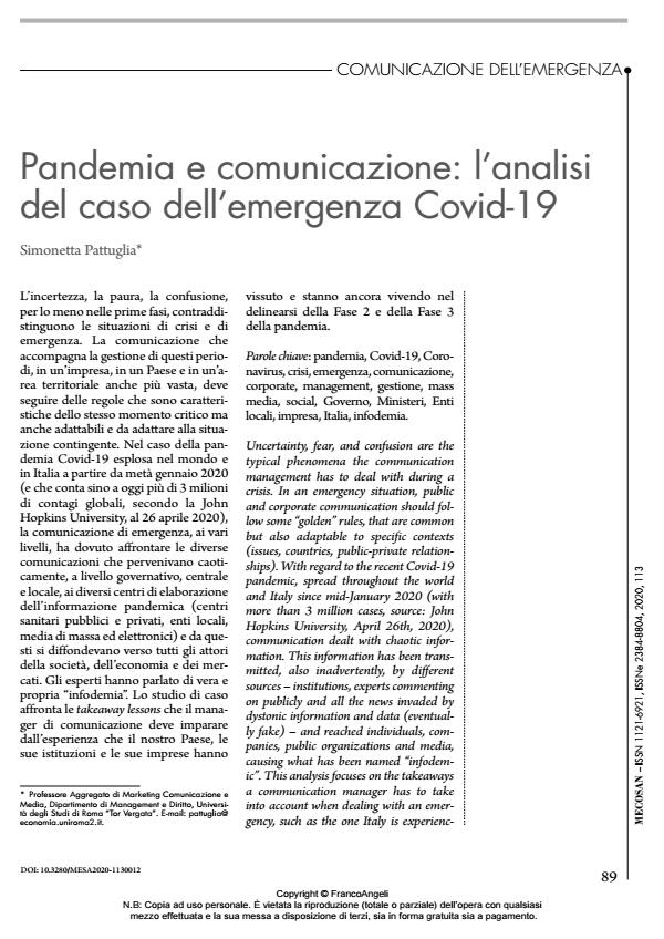 Anteprima articolo