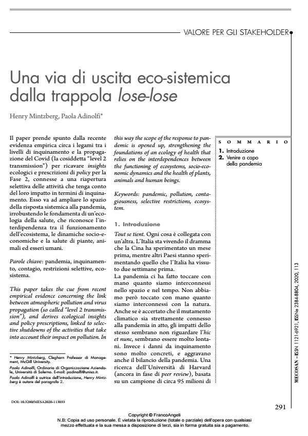 Anteprima articolo