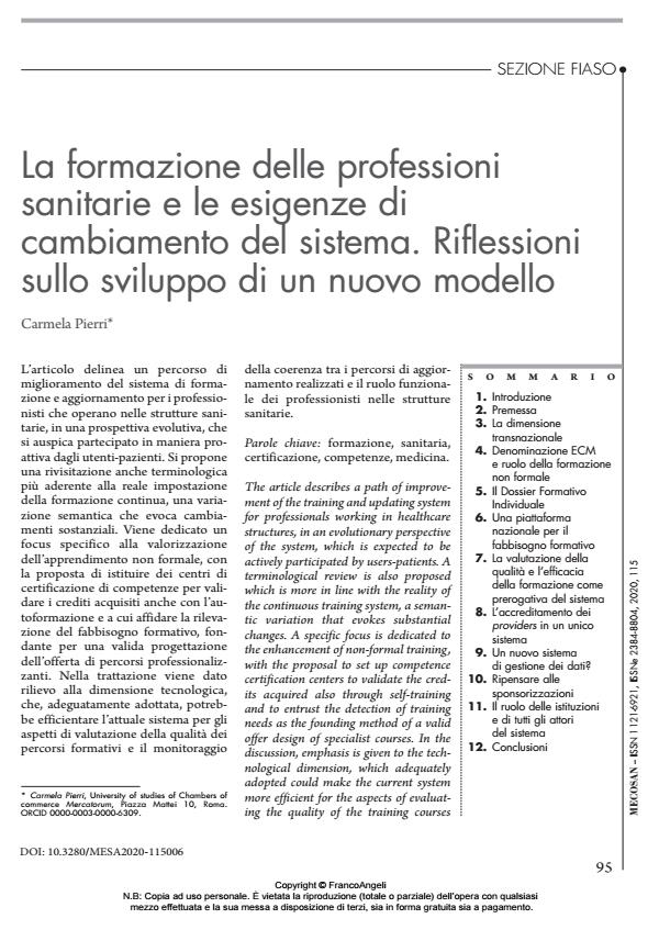 Anteprima articolo