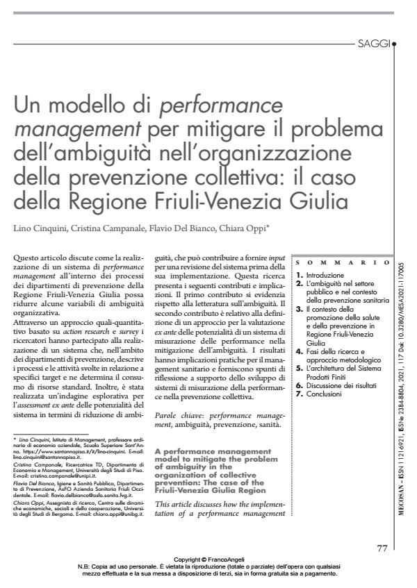 Anteprima articolo