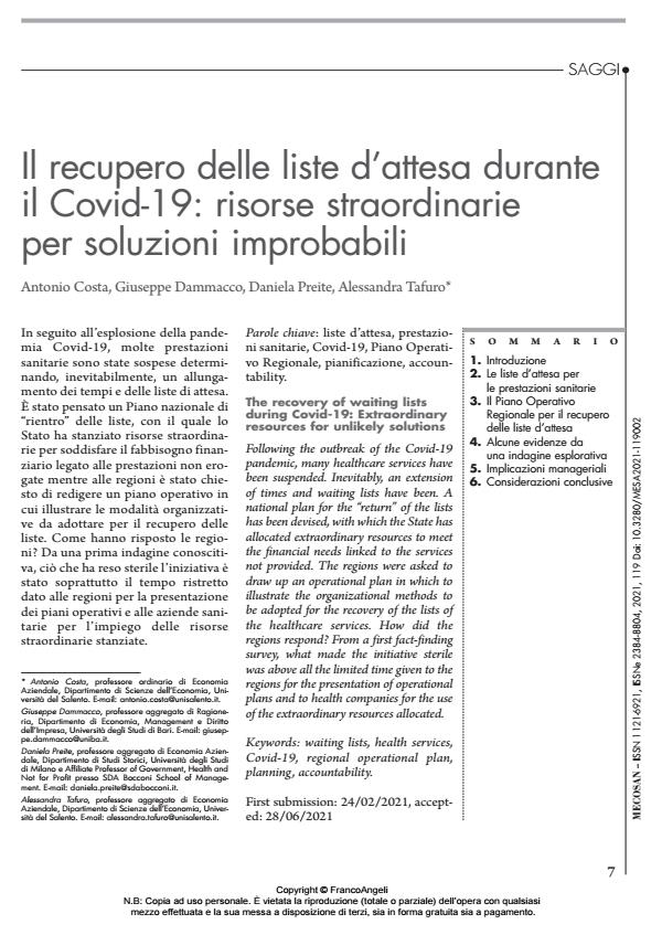 Anteprima articolo