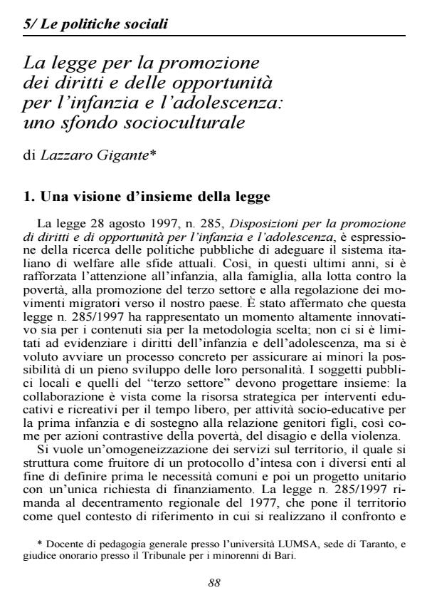 Anteprima articolo