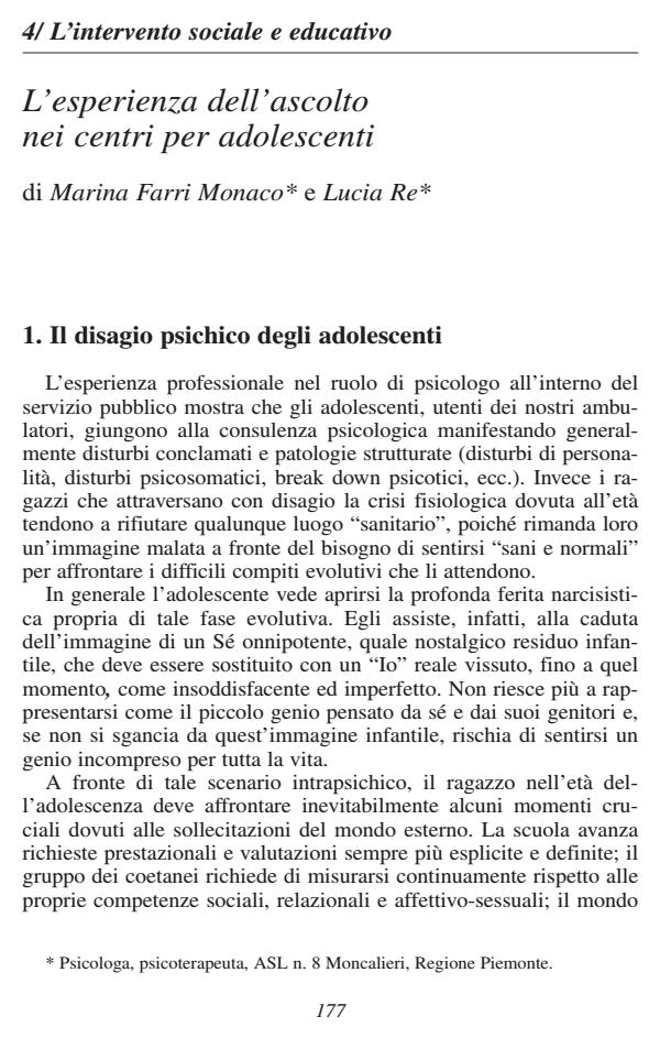 Anteprima articolo