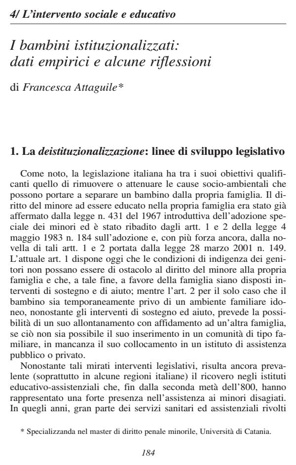 Anteprima articolo