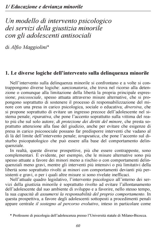 Anteprima articolo