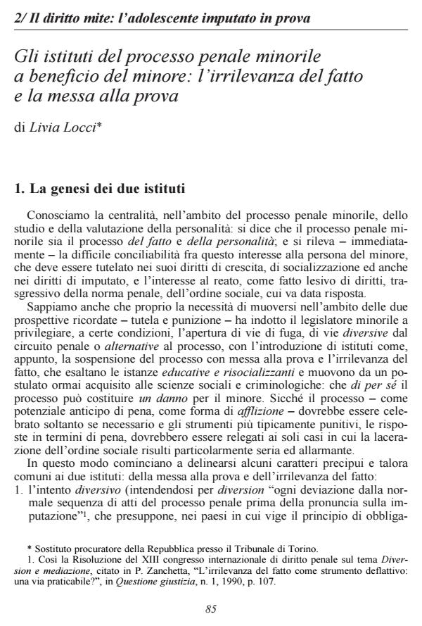 Anteprima articolo