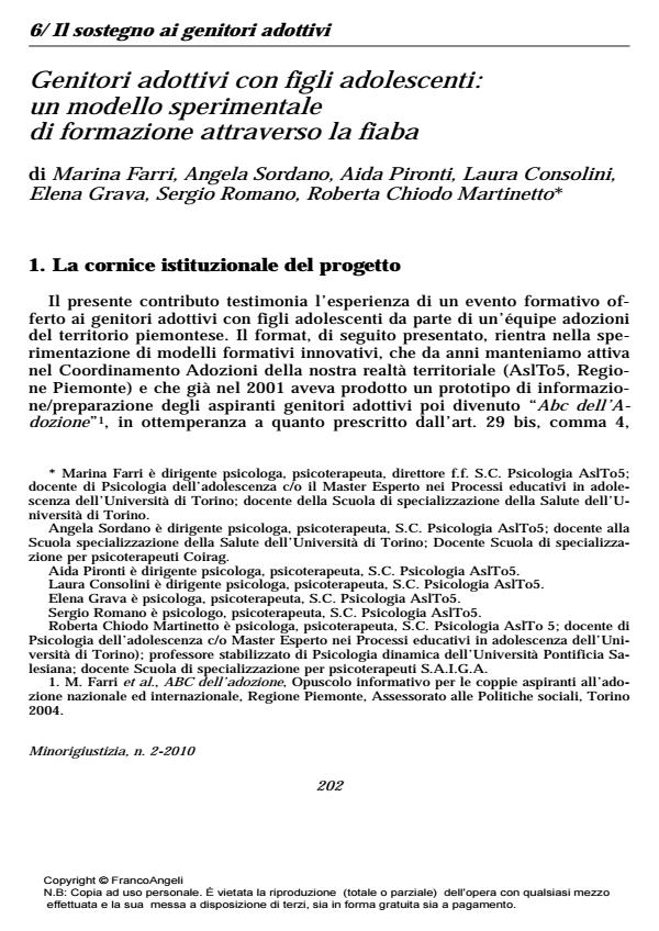 Anteprima articolo