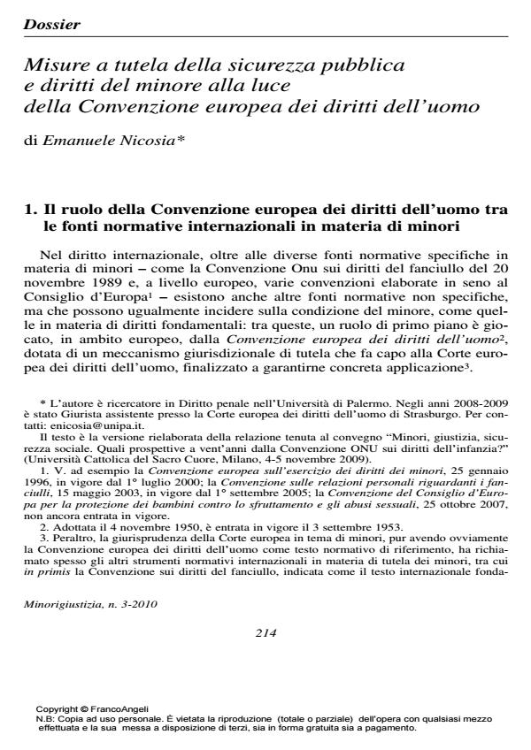 Anteprima articolo