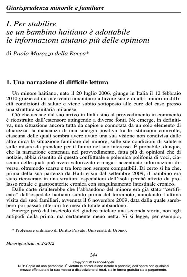 Anteprima articolo