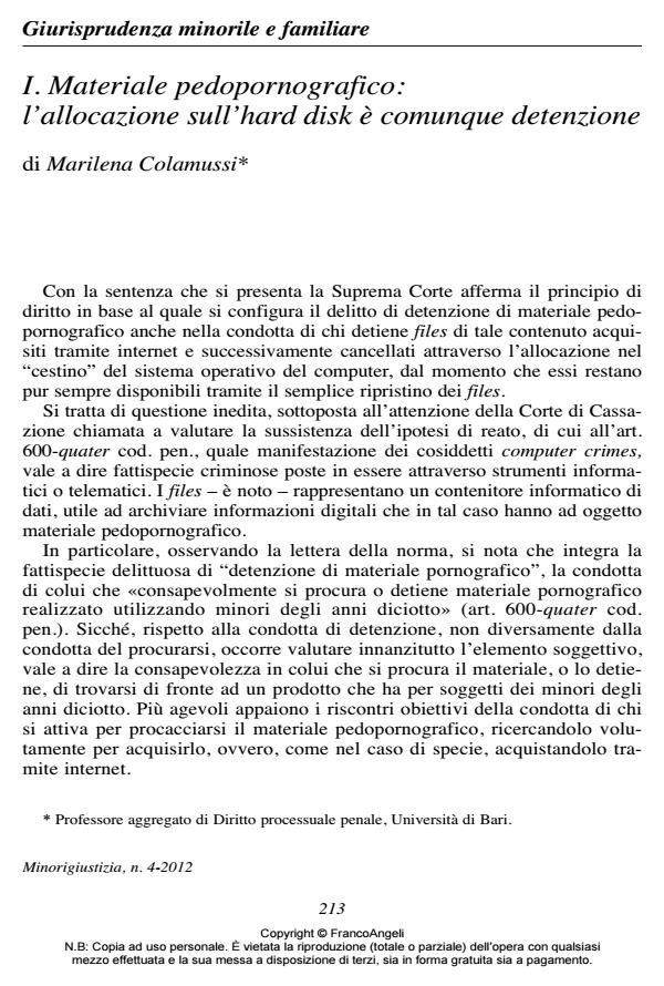 Anteprima articolo