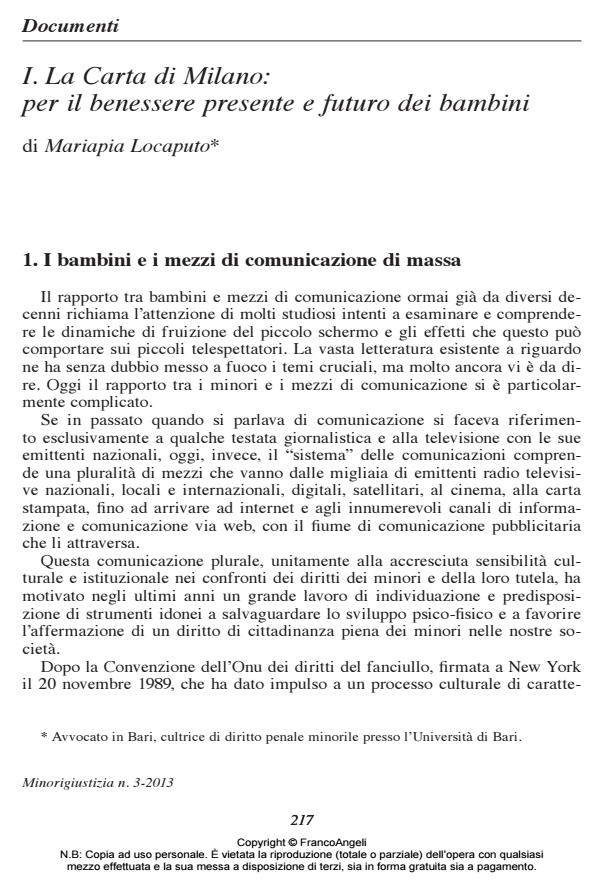 Anteprima articolo