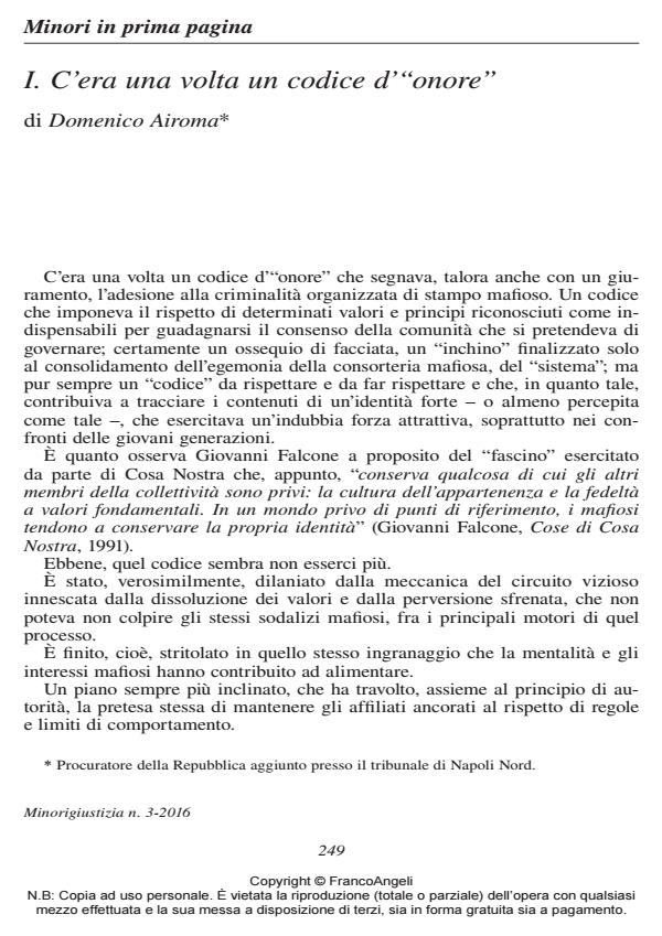 Anteprima articolo