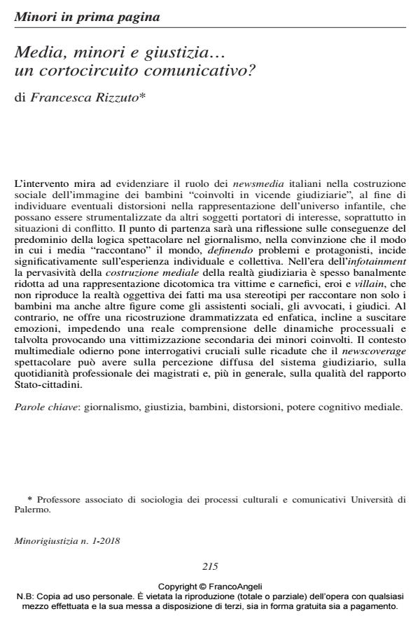 Anteprima articolo