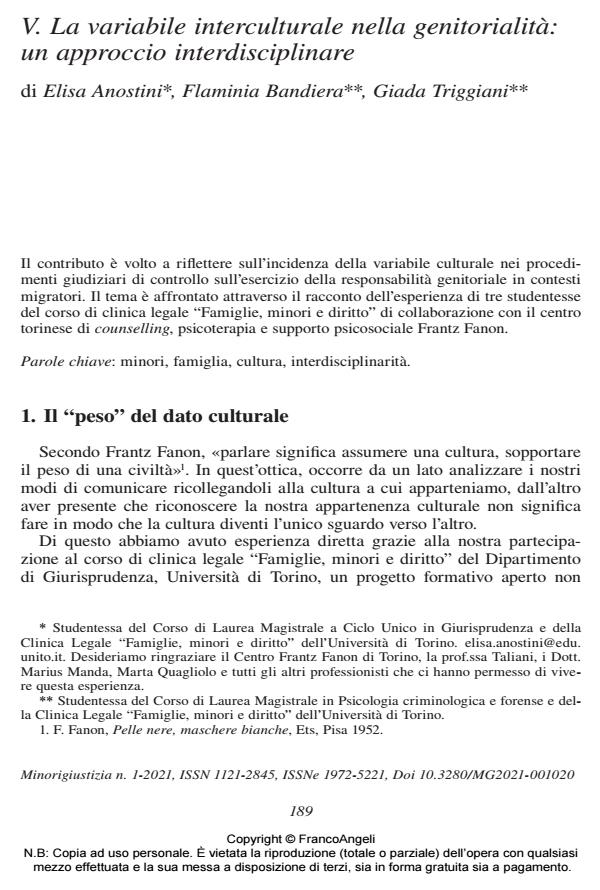 Anteprima articolo