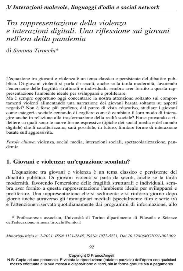 Anteprima articolo