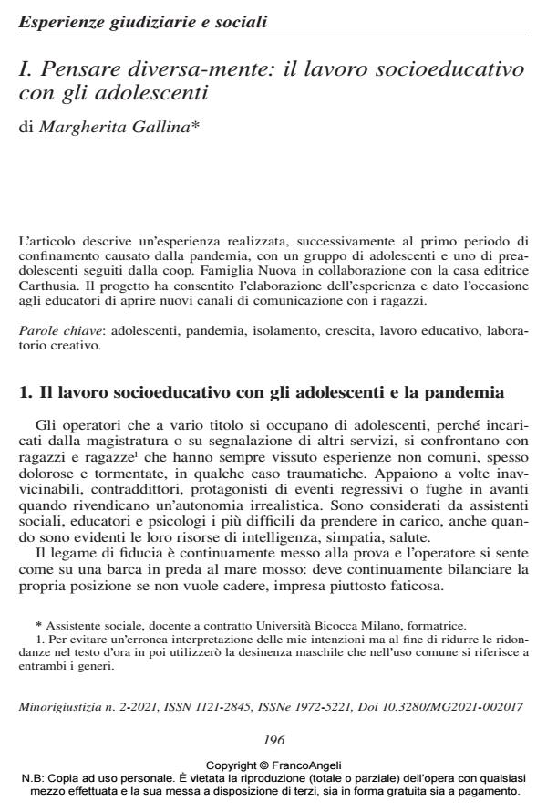 Anteprima articolo